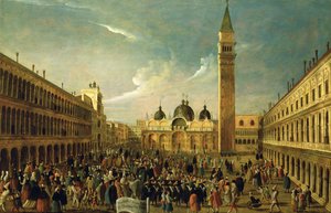 Karnevalets sidste dag, Markuspladsen, Venedig (sat med 60789 og 61021)